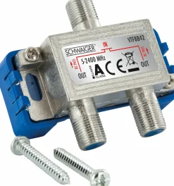 Schwaiger Tv Kabel & Stecker-VTF8842 2-fach 5 dB kabelverteiler
