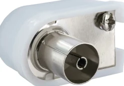 Schwaiger Tv Kabel & Stecker^weiße IEC-Winkelbuchse