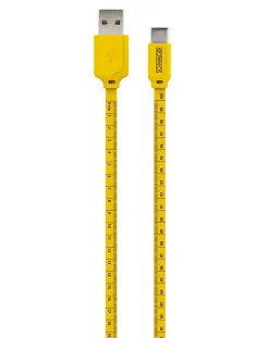 Schwaiger Tv Kabel & Stecker-WKC10 1,2 Meter gelbes Type C Ladekabel