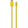 Schwaiger Tv Kabel & Stecker-WKL10 1,2 meter gelbes Apple Ladekabel