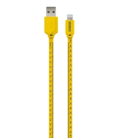Schwaiger Tv Kabel & Stecker-WKL10 1,2 meter gelbes Apple Ladekabel
