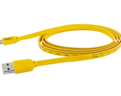 Schwaiger Tv Kabel & Stecker^WKM10 Gelb Micro USB Ladekabel