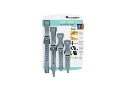 Sea to Summit Reiseutensilien^Stretch-Lock TPU-Gurte 4 Stück – Dusk Grey