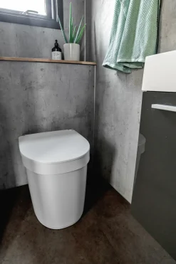 Markenlos Separett Tiny mit Urinkanister Trenntoilette< Einbautoiletten
