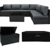 Monstershop Lounge Sets^Serafina Modulares 7-teiliges Möbelset mit Aufbewahrungsbox 700L