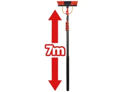 Markenlos Waschbürsten-Shine Teleskop-Waschbürste mit Seifenspender - 7 Meter
