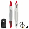 Markenlos Sup Boards^SIC Bullet Air-Glide 17'4" aufblasbares SUP Paket