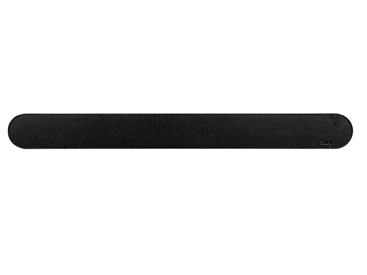 Silwy 50 cm schwarzes Metall-Leiste< Gläser