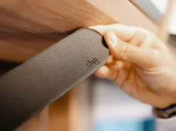 Silwy 50 cm schwarzes Metall-Leiste< Gläser