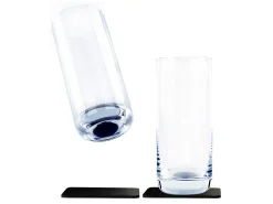 Silwy Gläser^2er-Set magnetische Longdrink Kristallgläser