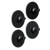 Silwy Flex 4er Set Magnet-Pins inkl. schwarzes Metall-Nano-Gel-Pads< Küchenutensilien