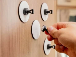 Silwy Flex Magnet-Pins mit Pads - White< Aufhängehaken