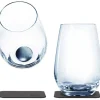 Silwy Gläser^Kristall magnetische Longdrinkgläser