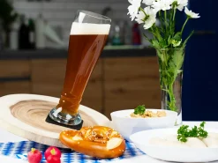 Silwy Gläser-Magnet-Kristall Weizen Bierglas