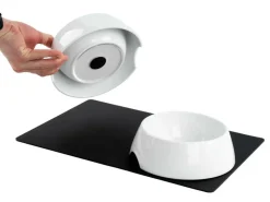 Silwy Magnet-Porzellan-Futternäpfe mit Matte< Futter- & Trinknäpfe