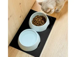 Silwy Magnet-Porzellan-Futternäpfe mit Matte< Futter- & Trinknäpfe