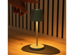 Silwy Laternen|Laternen-Monaco Magnet-Leuchte mit Platzset - Olive