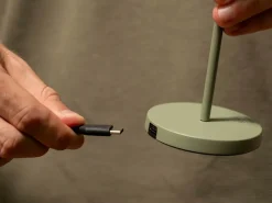 Silwy Laternen|Laternen-Monaco Magnet-Leuchte mit Platzset - Olive