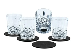 Silwy Set von 4 Magnet-Kristallgläser< Gläser