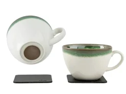 Silwy Becher & Tassen^Set von 2 Magnet-Porzellantassen - Unique