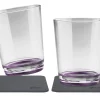 Silwy Set von 2 Magnet-Trinkbecher - Berry< Gläser