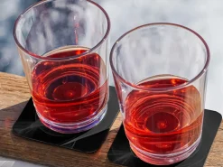 Silwy Set von 2 Magnet-Trinkbecher - Berry< Gläser