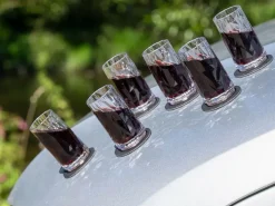 Silwy Gläser-Shot Magnet-Kunststoffgläser - 6 Stück