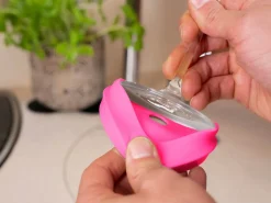 Silwy Stielgläser Magnet-Kondom mit Pad - Pink< Küchenutensilien