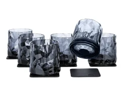 Silwy Tumbler Grey Magnet-Kunststoffgläser - 6 Stück< Gläser