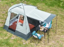 Skandika 3 Personen Kuppelzelte|Zelt 3 Personen^3 Personen Mehrzweck Campingzelt - 250 x 250cm