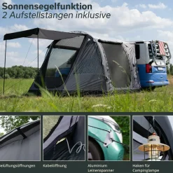 Skandika Aarhus Air Protect aufblasbares Busvorzelt< Luftvorzelte|Aufblasbare Busvorzelte