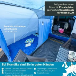 Skandika Freistehende Busvorzelte-Aarhus Travel Buszelt