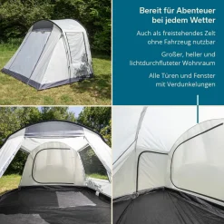 Skandika Freistehende Busvorzelte^Balestrand Van Tunnelzelt
