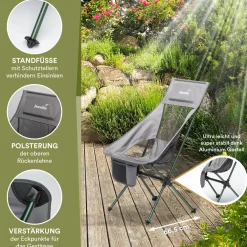 Skandika Compact Set von 2 Faltstühle< Faltstühle