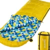 Skandika Dundee Flanell RV rechts gelber Schlafsack< Sommerschlafsäcke|Mumienschlafsäcke