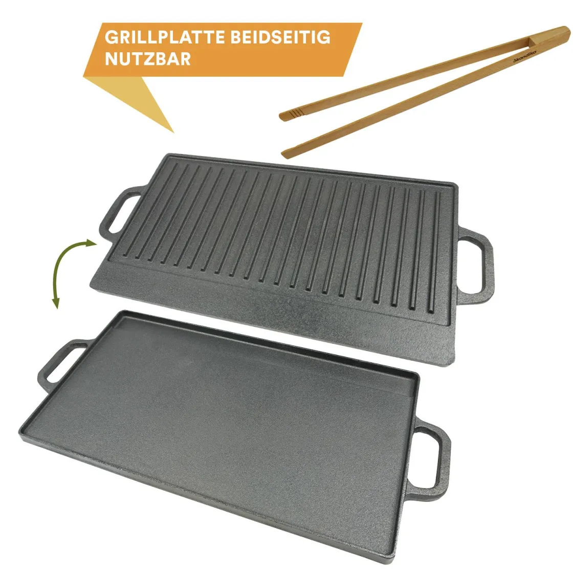 Skandika Grill Zubehör|Grill Zubehör^Dutch Oven Set Flame Master in Holzkiste