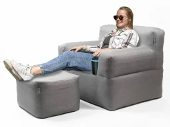 Skandika Aufblasbare Stühle^Easy Air Premium aufblasbares Campingstuhl