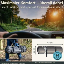 Skandika Selbstaufblasende Schlafmatten-Easy Single selbstaufblasend Schlafmatte