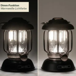Skandika Forsol LED-Campinglampe - Grey< Campinglampen Aufladbar|Campinglampen Aufladbar