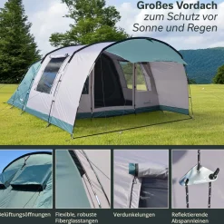 Skandika Hafslo 5 Sleeper Protect Tunnelzelt< 5 Personen Tunnelzelte|Verdunkelungszelte