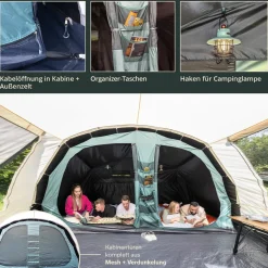 Skandika Hafslo 5 Sleeper Protect Tunnelzelt< 5 Personen Tunnelzelte|Verdunkelungszelte