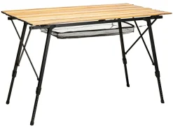 Skandika Rolltische-Jamsa Aluminium Holzoptik Campingtisch