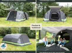 Skandika Familienzelte|Zelt 10 Personen-Kambo 12 Tunnelzelt