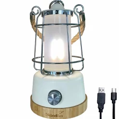Skandika Kiruna Campinglampe - weiß< Campinglampen Aufladbar|Campinglampen Aufladbar