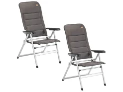 Skandika Campingstühle Mit Verstellbarer Rückenlehne|Klappstühle-Lepola Klapp-Campingstühle - Set von 2