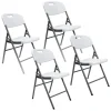 Skandika Klappstühle-Masi Set von 4 Klappstuhle - White