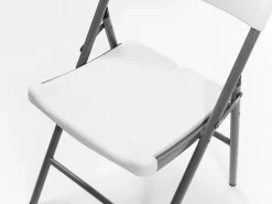 Skandika Klappstühle-Masi Set von 4 Klappstuhle - White
