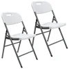 Skandika Masi Set von 2 Klappstuhle - White< Klappstühle