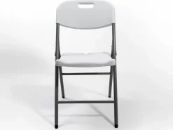 Skandika Masi Set von 2 Klappstuhle - White< Klappstühle