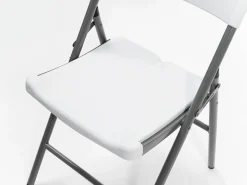 Skandika Masi Set von 2 Klappstuhle - White< Klappstühle
